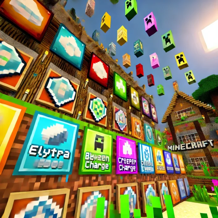 minecraft (2009) game icons banners